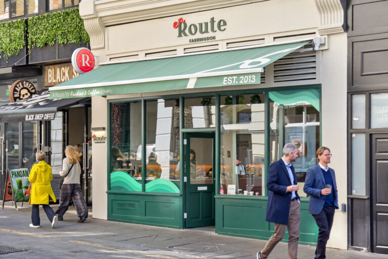 Cafe Route in London